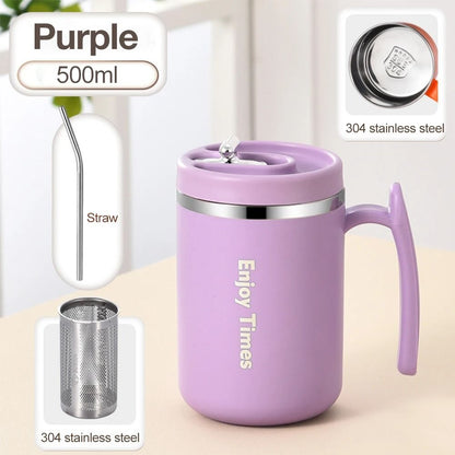 Reusable Tea Infuser Mug for Loose Leaf Tea