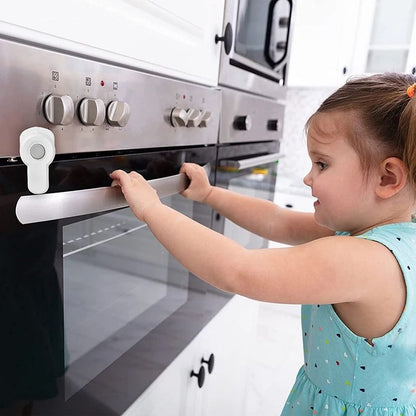 HeatResistant Baby Safety Oven Door Lock  Childproof Your Kitchen Appliances 1