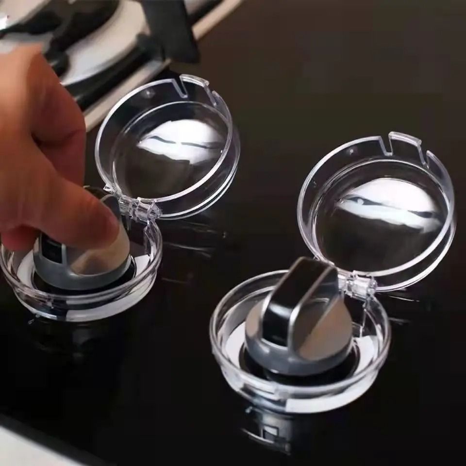 Baby Safety Stove Protector Cover – Childproof Gas Stove Knob Covers and Kitchen Safety Lock