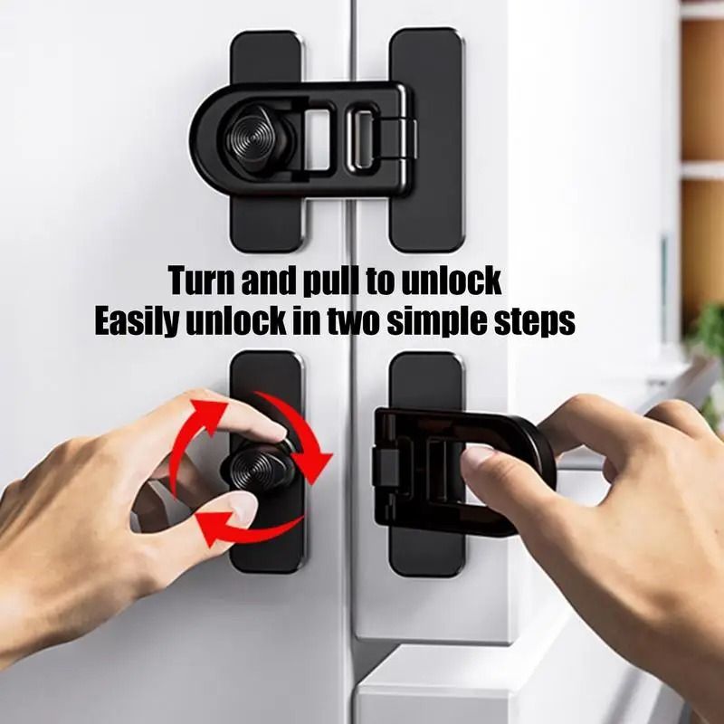 Heavy Duty Refrigerator Lock for Toddlers