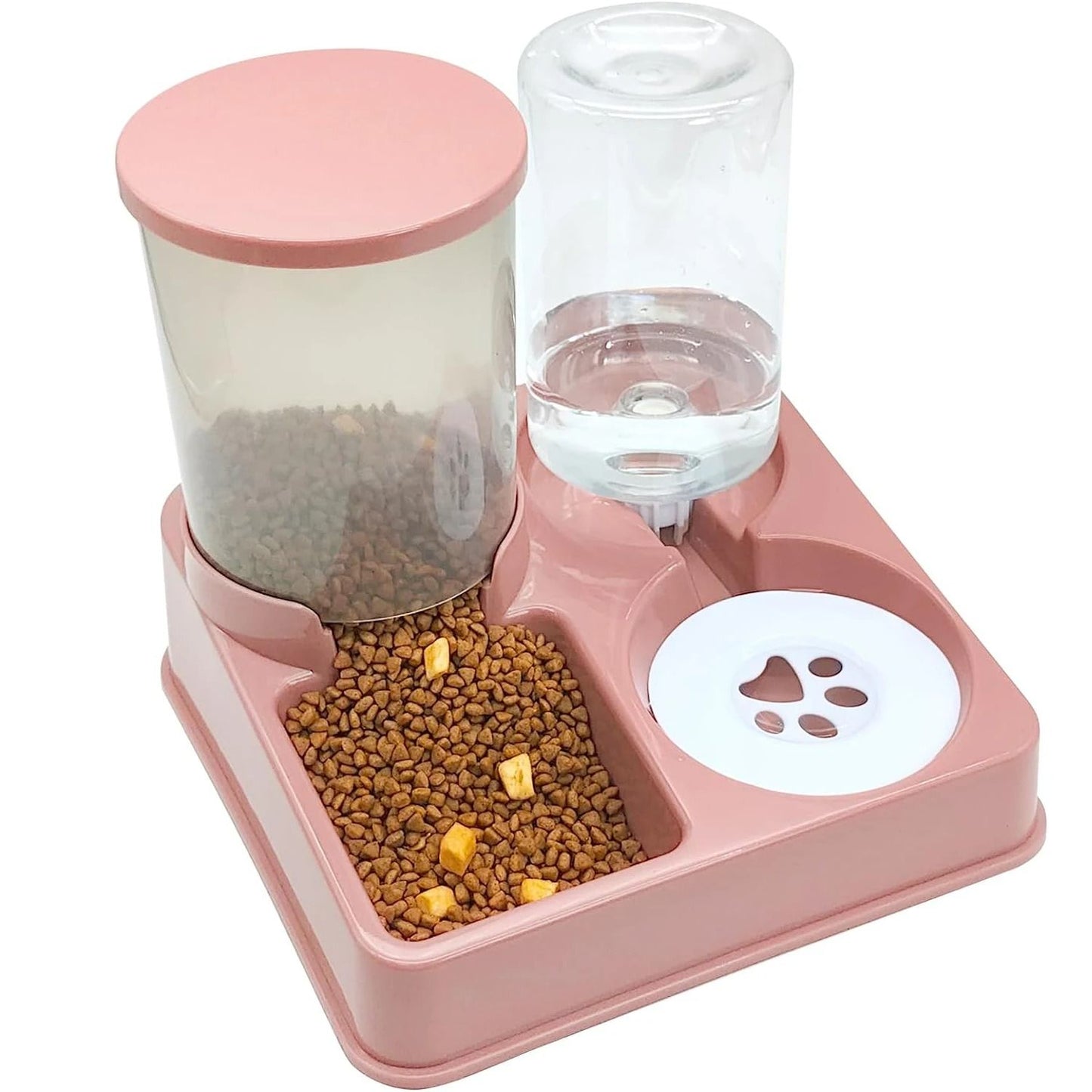 Durable Cat Feeder and Waterer Set