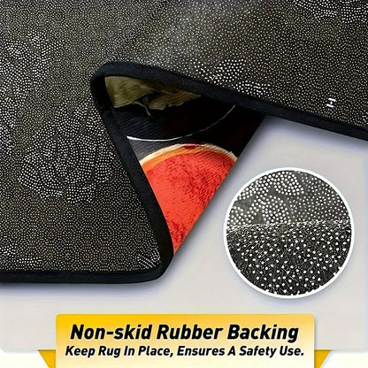 Universal 4Piece NonSlip Car Floor Mats  Easy Clean WearResistant Auto Accessories 3