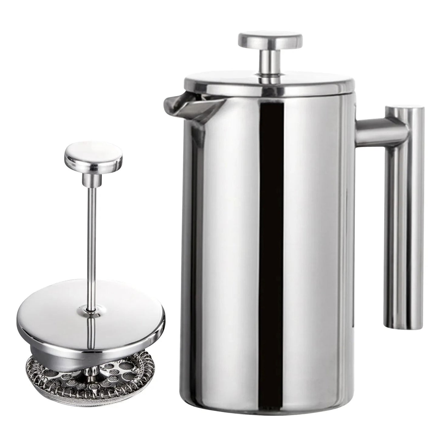 Stainless Steel Coffee Pot with Handle