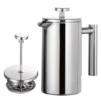 Stainless Steel Coffee Pot with Handle