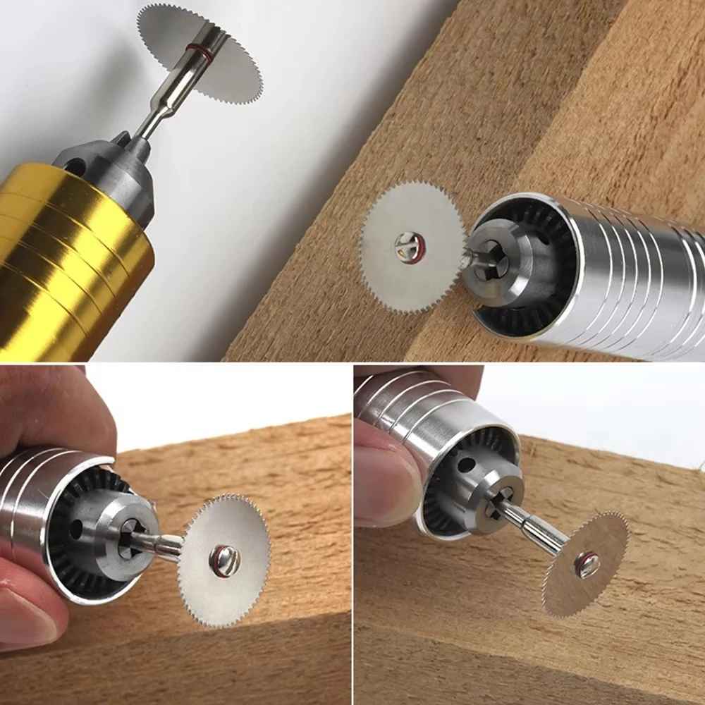 6Pcs Mini Circular Saw Blade Electric Grinding Cutting Disc Rotary Tool for Dremel Metal Cutter Powe