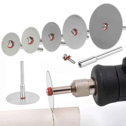 6Pcs Mini Circular Saw Blade Electric Grinding Cutting Disc Rotary Tool for Dremel Metal Cutter Powe