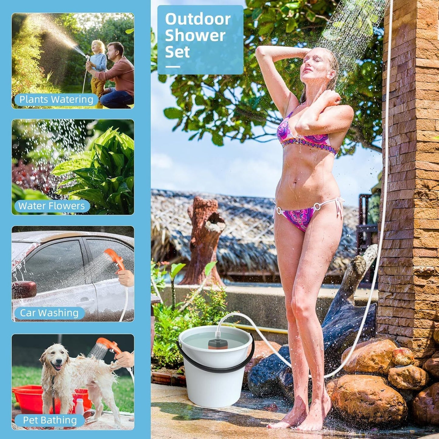 Camping Shower Pump 55