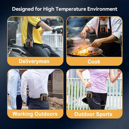 Durable USB Rechargeable Fan for Outdoor Use