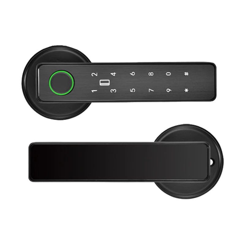 WiFi Remote Control Smart Fingerprint Lock For Indoor Wooden  Metal Doors 0