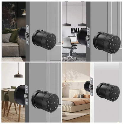 5in1 Smart Door Lock Keyless Entry Biometric Fingerprint  Remote Control Password 13