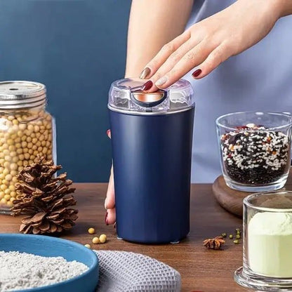Portable Electric Grinder, Fast Grinding Coffee & Seasoning Crusher Grinder