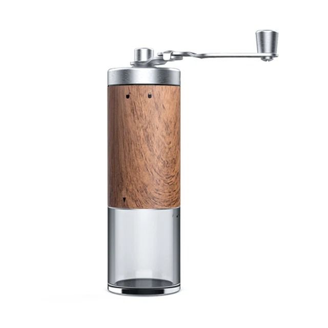 Durable Coffee Bean Grinder with Stainless Steel Crank
