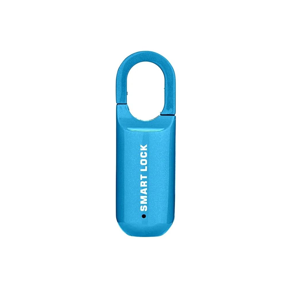 Biometric Fingerprint Padlock Smart Keyless Lock For Gym School Locker Backpack  Travel 7