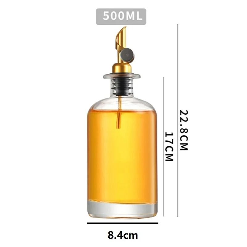 Premium Glass Olive Oil Dispenser Bottle Versatile Condiment Container For Your Kitchen 6