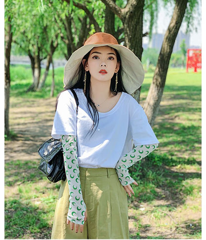Double Sided Sun Protection Hat Anti UV Protection Beach Hat For Summer 9