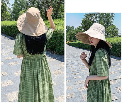 Double Sided Sun Protection Hat Anti UV Protection Beach Hat For Summer 15