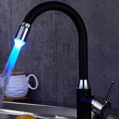 RGB LED Faucet Light, Color-Changing Water Lamp for Bathroom & Kitchen