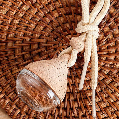 Wooden Cap Car Air Freshener