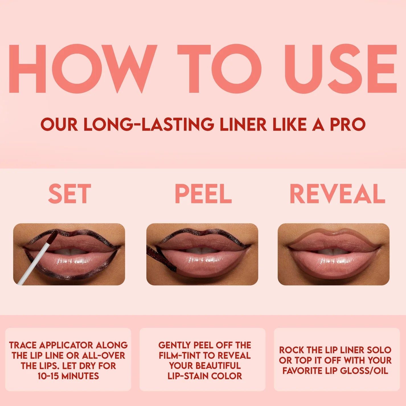Peel Off Lip Liner Stain 1