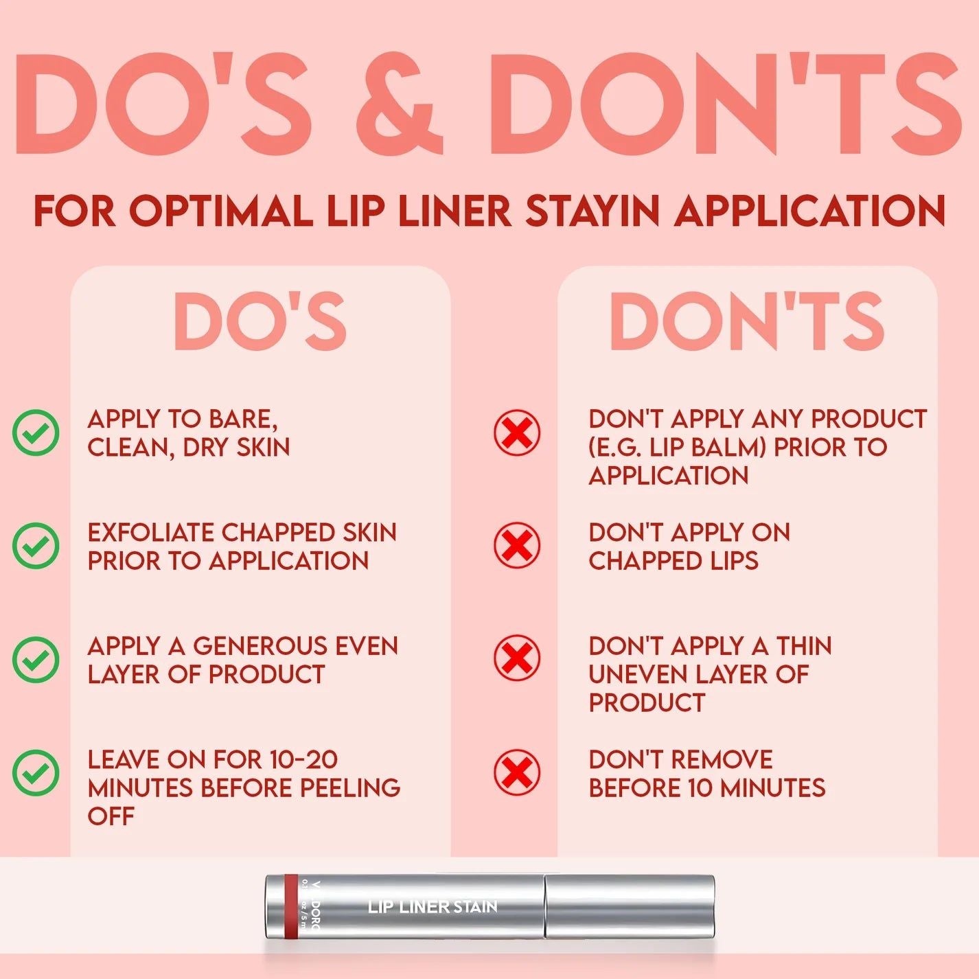 Peel Off Lip Liner Stain 2