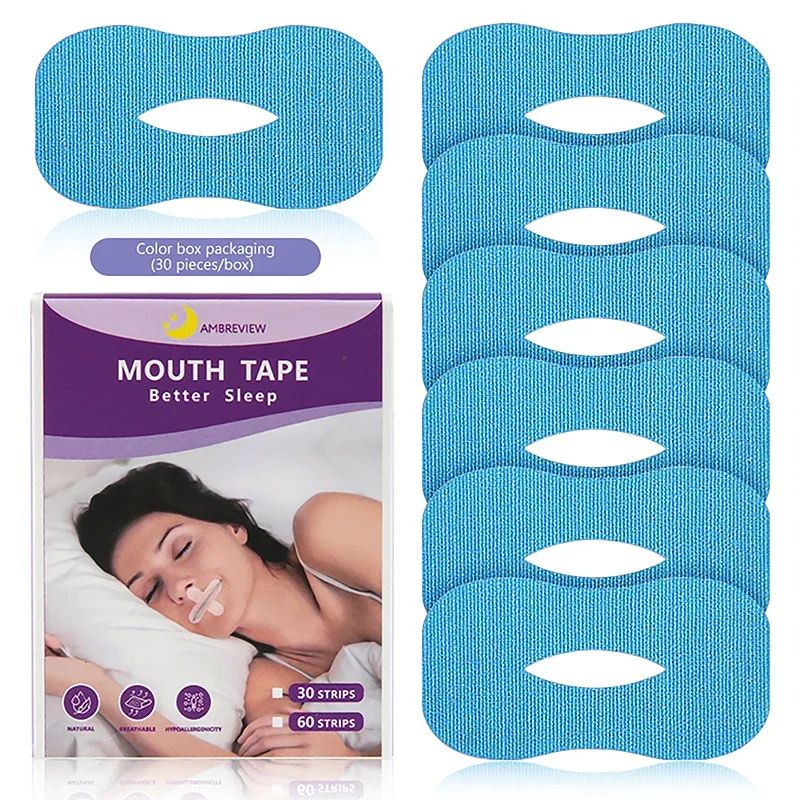 AntiSnoring Sleep Strips Sticker  Gentle Mouth Seal Tape To Stop Snoring  Improve Sleep 7