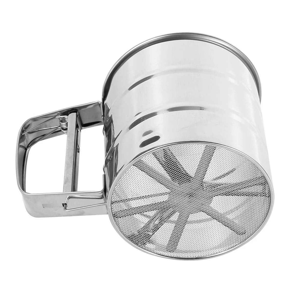 Handheld Flour Sifter with Measurements