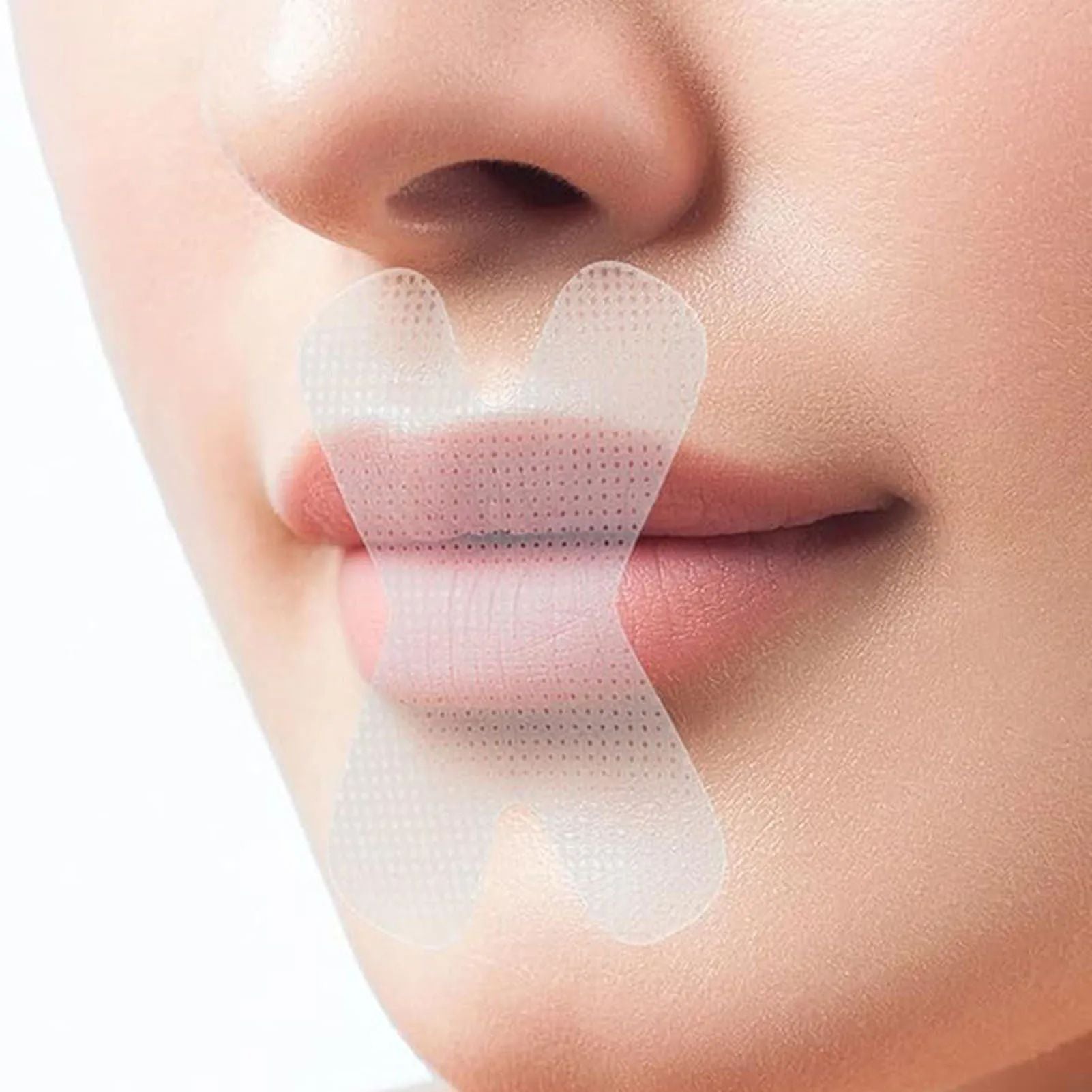 Anti Snoring Mouth Tape Transparent Breath Nasal Strips For Peaceful Sleep 0
