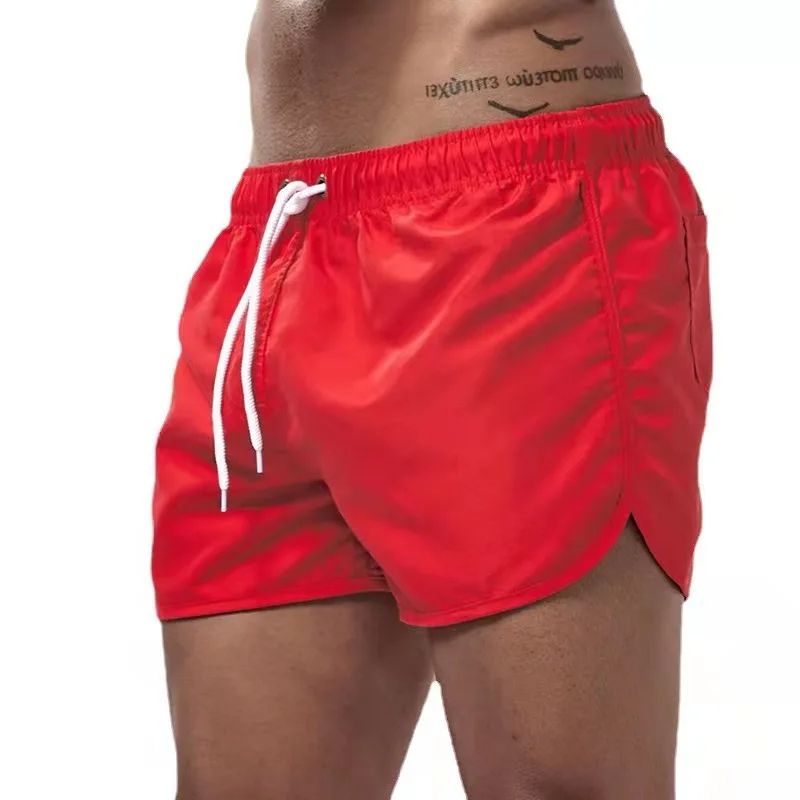 Mens Sexy Swimming Trunks Low Waist Breathable Swim Shorts for Summer Beach  Surfing