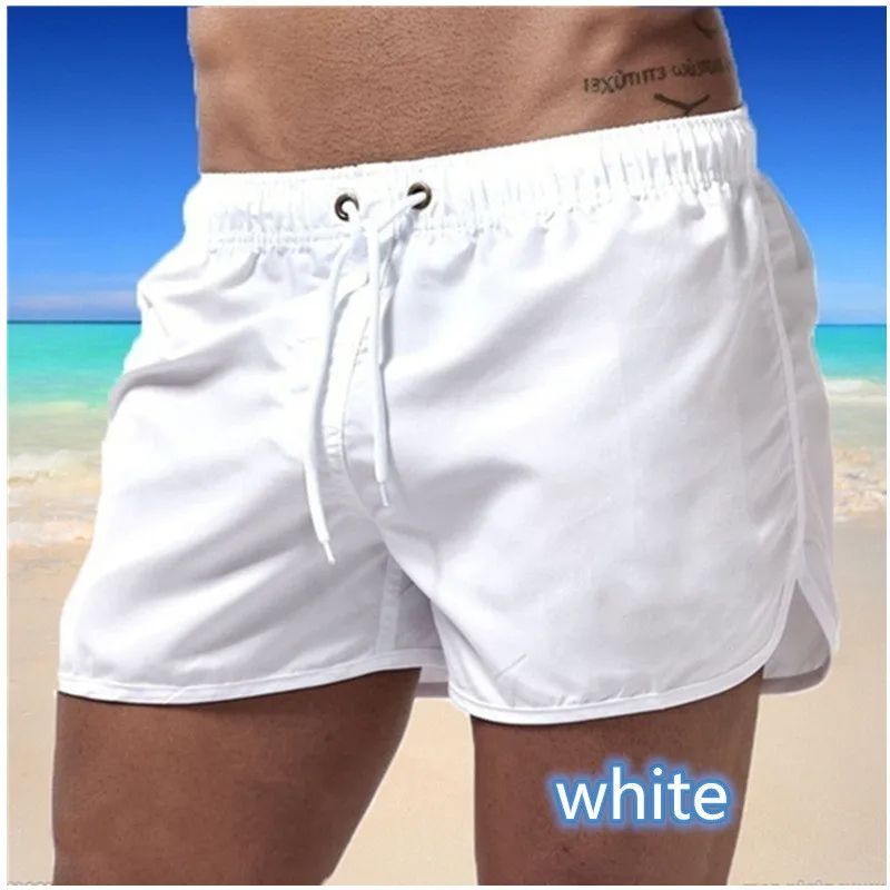 Mens Sexy Swimming Trunks Low Waist Breathable Swim Shorts for Summer Beach  Surfing