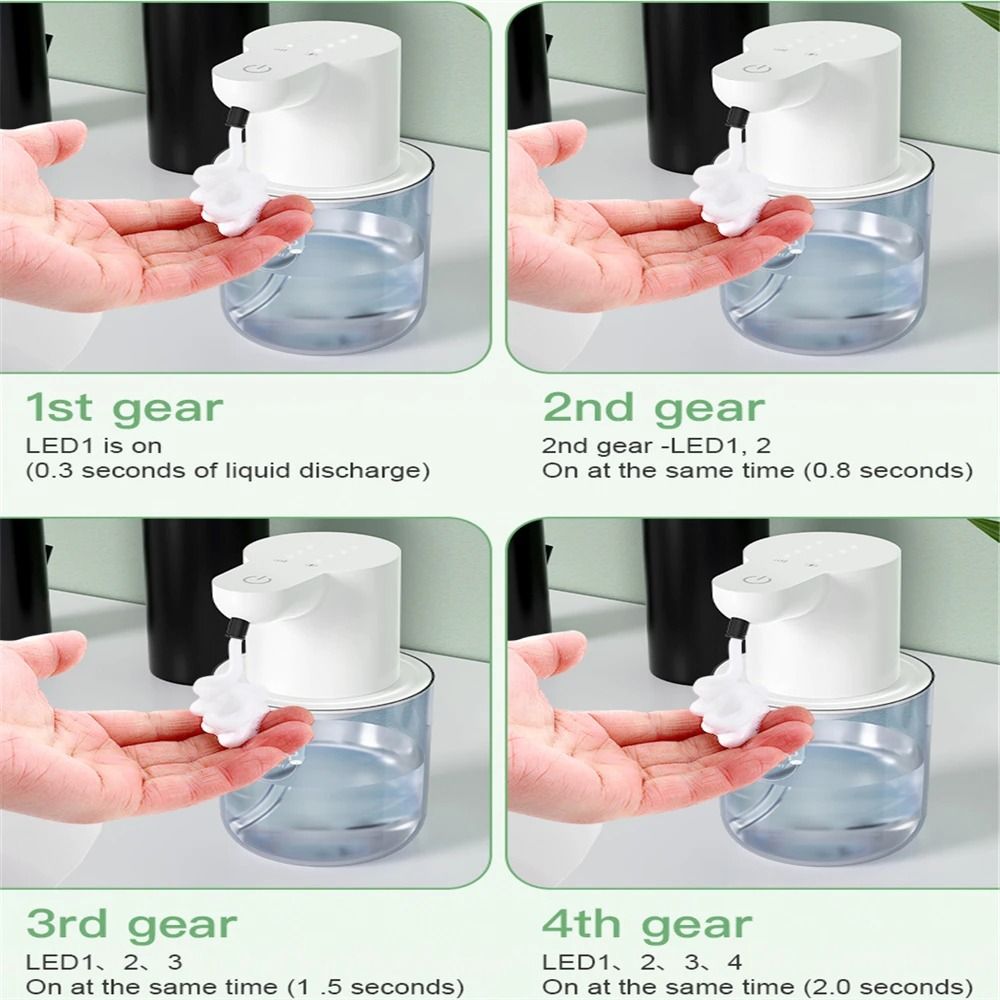 Sensor Soap Dispenser with Adjustable Foam