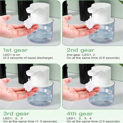 Sensor Soap Dispenser with Adjustable Foam