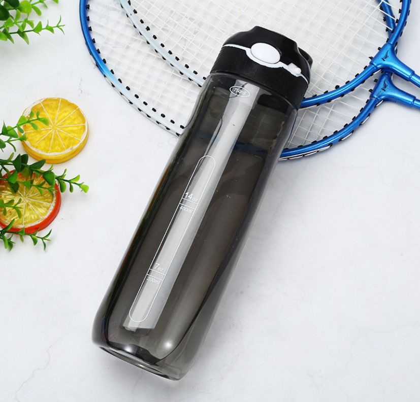 Tritan Material Water Bottle with Straw EcoFriendly Durable Gym  Outdoor Sport Shaker Drink Bottl