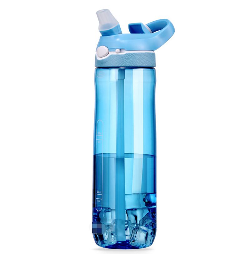 Tritan Material Water Bottle with Straw EcoFriendly Durable Gym  Outdoor Sport Shaker Drink Bottl