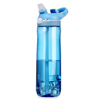 Tritan Material Water Bottle with Straw EcoFriendly Durable Gym  Outdoor Sport Shaker Drink Bottl