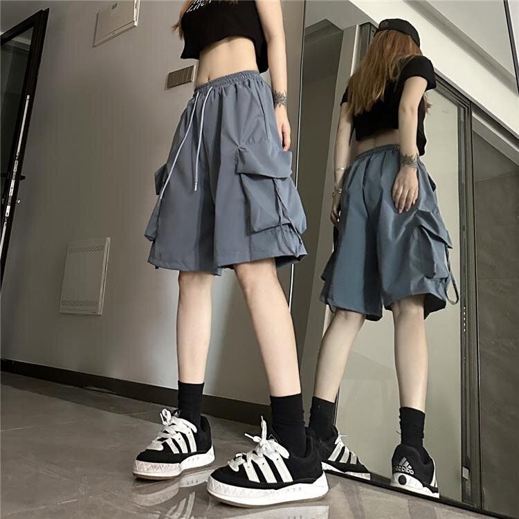 QuickDrying Sports Shorts for Women Summer WideLeg Casual Overalls with Five Points Style