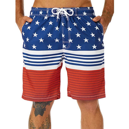 Hawaii National Flag Board Shorts Pants  3D Printed Casual Swim Wear for Sunny Beach Days