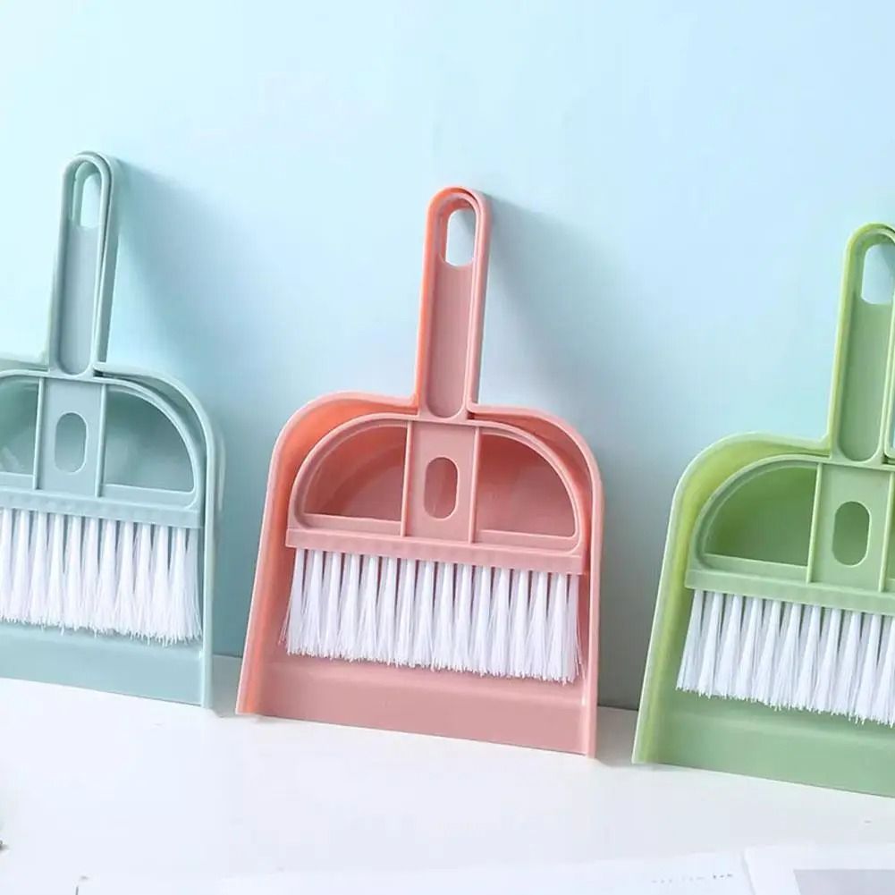 Compact Cleaning Broom with Dustpan