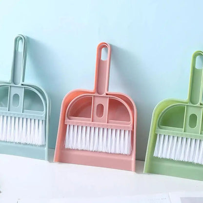Compact Cleaning Broom with Dustpan