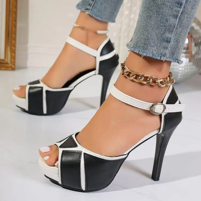 Sexy Platform Wedge Sandals High Heels Fish Mouth Shoes for Outdoor  Dress Occasions 5