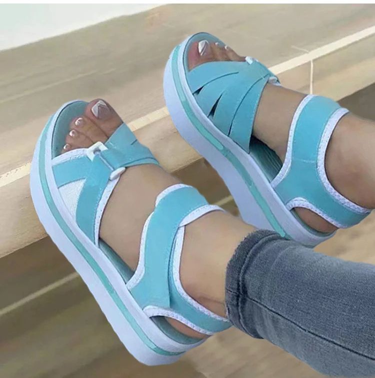 Lightweight Outdoor Platform Sandals for Casual  Beach Wear 99