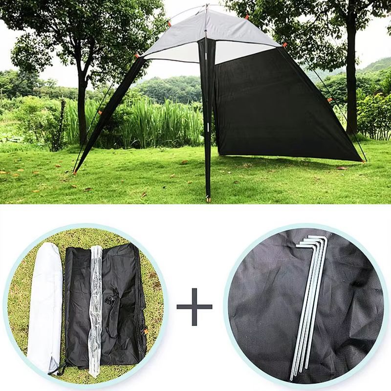 Premium Camping Canopy Tent Waterproof Beach Shelter Sun Shade For Outdoor Fishing  Picnic Travel 3