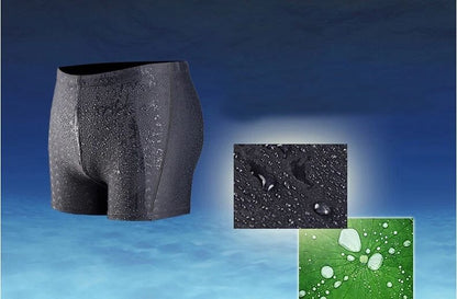 Sharkskin Game Racing Swimwear Mens Quick Drying Waterproof Briefs  Beach Swimming Trunks 5
