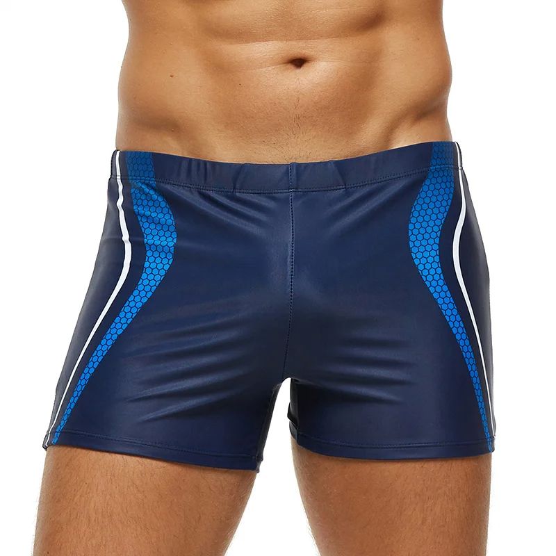 Mens Fashion Swim Trunks With Pad Summer Beach Surfing Swimwear Comfortable Boxer Shorts For Swimmi 3