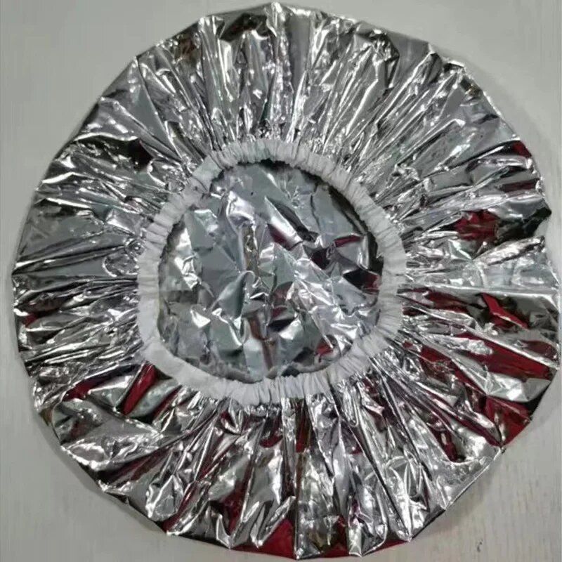 Portable Hair Salon SelfHeating Cap Tin Foil Steam Hair Mask for Deep Conditioning  Oil Baking Tr
