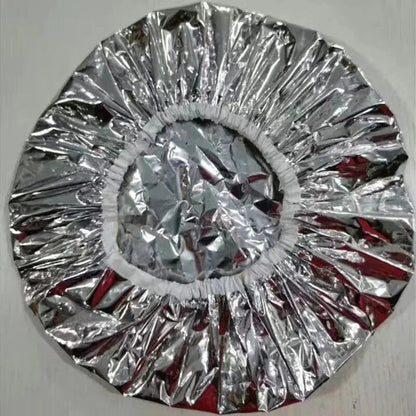 Portable Hair Salon SelfHeating Cap Tin Foil Steam Hair Mask for Deep Conditioning  Oil Baking Tr