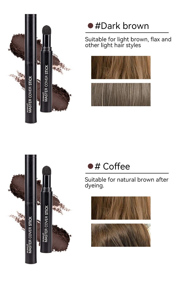 Hairline Powder Pen Modified Hair Coverage  Shadow Powder for NaturalLooking Hairline Repair