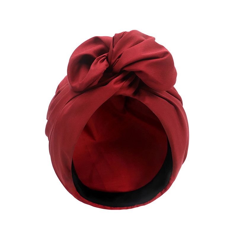 Elegant Turban Hat for Women Vintage Bandana Headband  Hair Cover Cap Ladies Head Wraps  Muslim H
