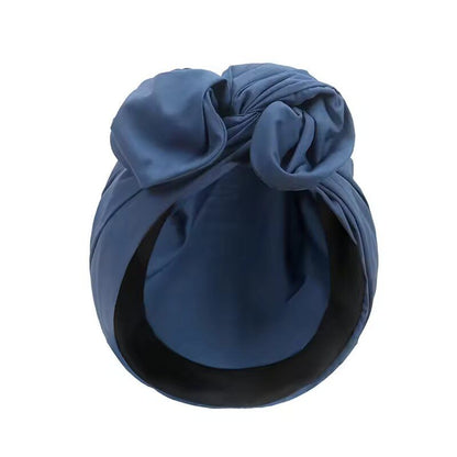 Elegant Turban Hat for Women Vintage Bandana Headband  Hair Cover Cap Ladies Head Wraps  Muslim H