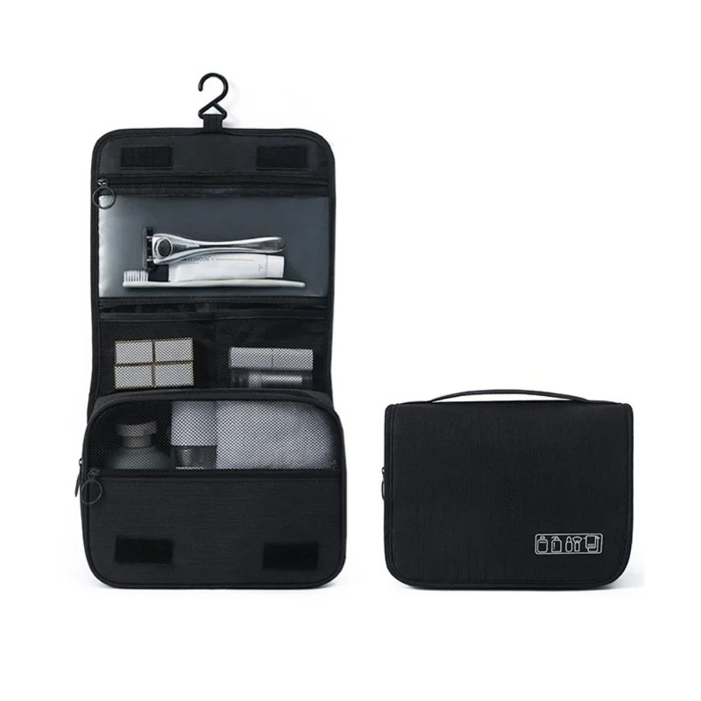 Waterproof Travel Toiletry Bag Hanging Hook Design Large Cosmetic Storage For Women  Men Perfect Fo