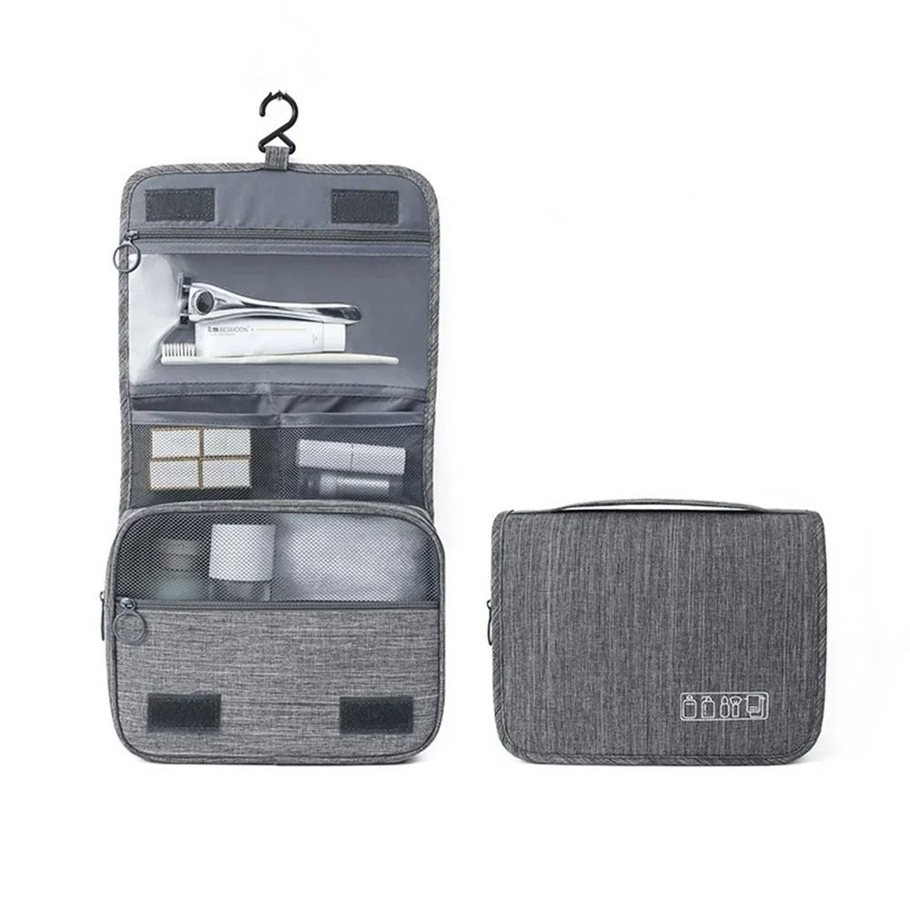 Waterproof Travel Toiletry Bag Hanging Hook Design Large Cosmetic Storage For Women  Men Perfect Fo